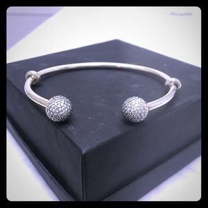 Pandora Open cz bangle